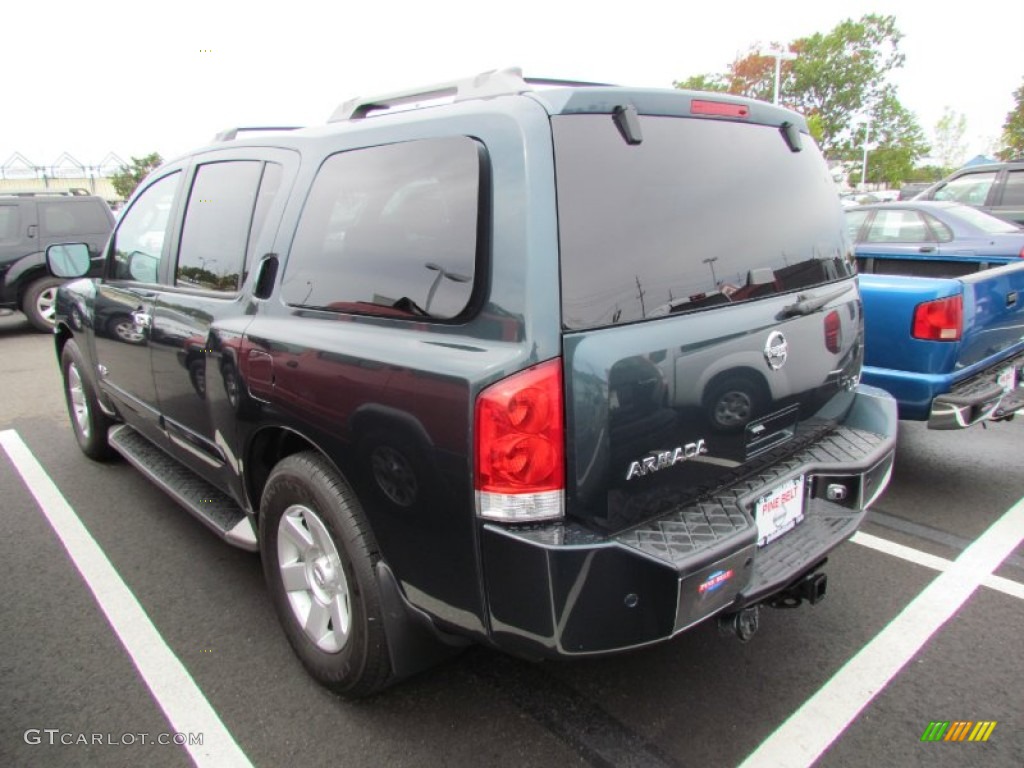 2005 Armada LE 4x4 - Deep Water Blue / Steel/Titanium photo #4