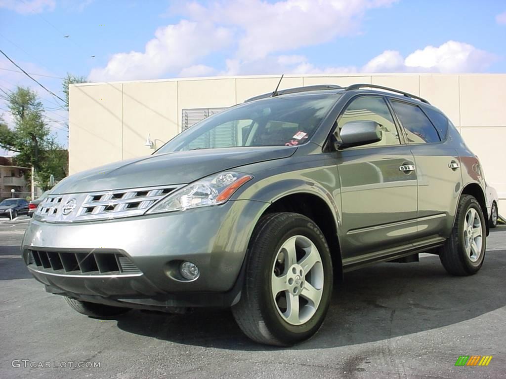 2005 Murano SL - Platinum Metallic / Cabernet photo #1