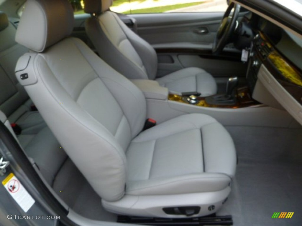 2008 3 Series 335xi Coupe - Space Grey Metallic / Gray photo #8