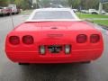 1993 Torch Red Chevrolet Corvette Convertible  photo #3