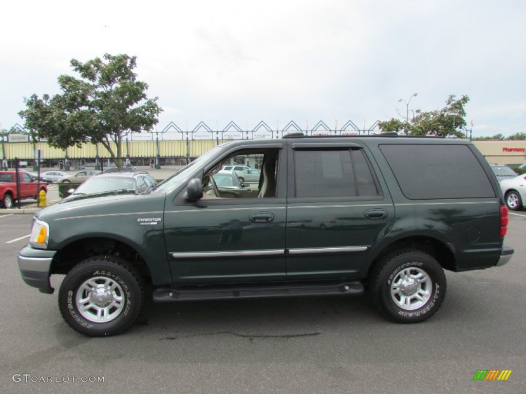Dark Highland Green Metallic 2001 Ford Expedition XLT 4x4 Exterior Photo #54520073