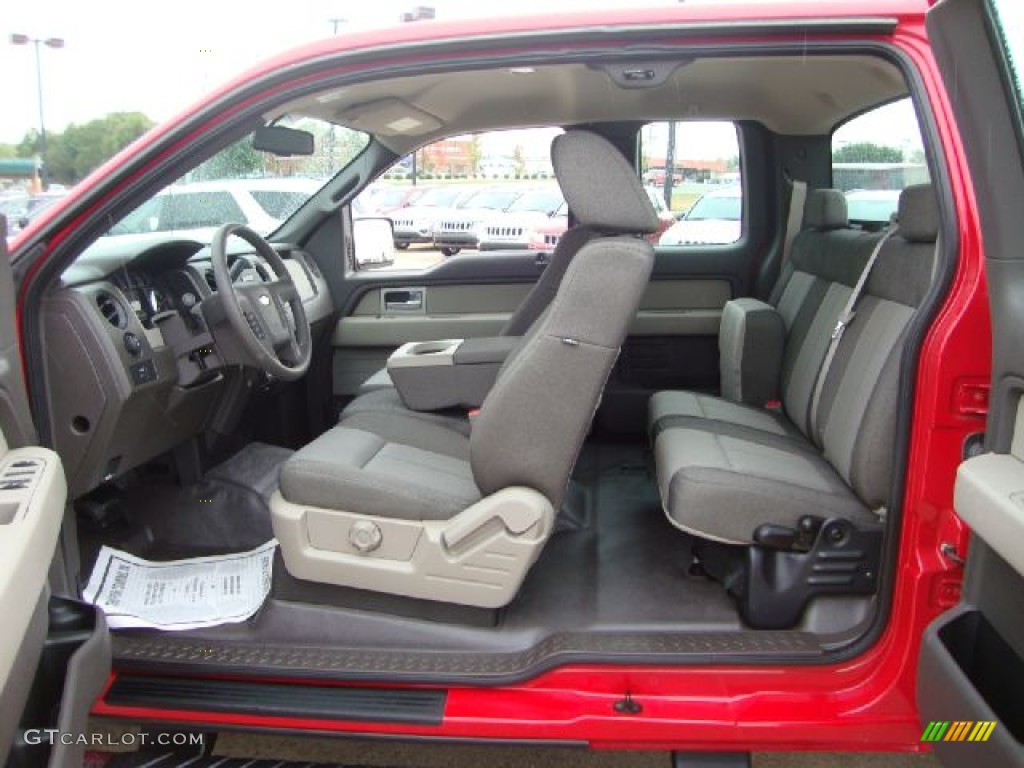 Stone/Medium Stone Interior 2009 Ford F150 STX SuperCab Photo #54520078