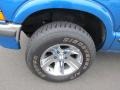 2001 Bright Blue Metallic Chevrolet S10 LS Crew Cab 4x4  photo #3