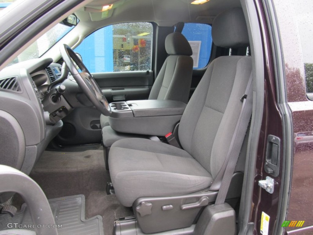Ebony Interior 2008 Chevrolet Silverado 1500 LT Extended Cab 4x4 Photo #54520236