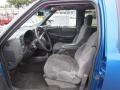 Graphite 2001 Chevrolet S10 LS Crew Cab 4x4 Interior Color