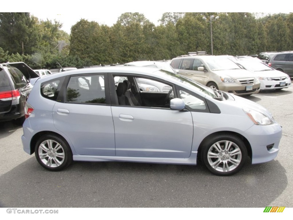 Tidewater Blue Metallic 2009 Honda Fit Sport Exterior Photo #54520573