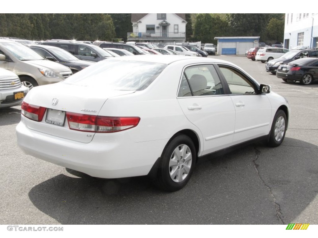 2003 Accord LX Sedan - Taffeta White / Ivory photo #6