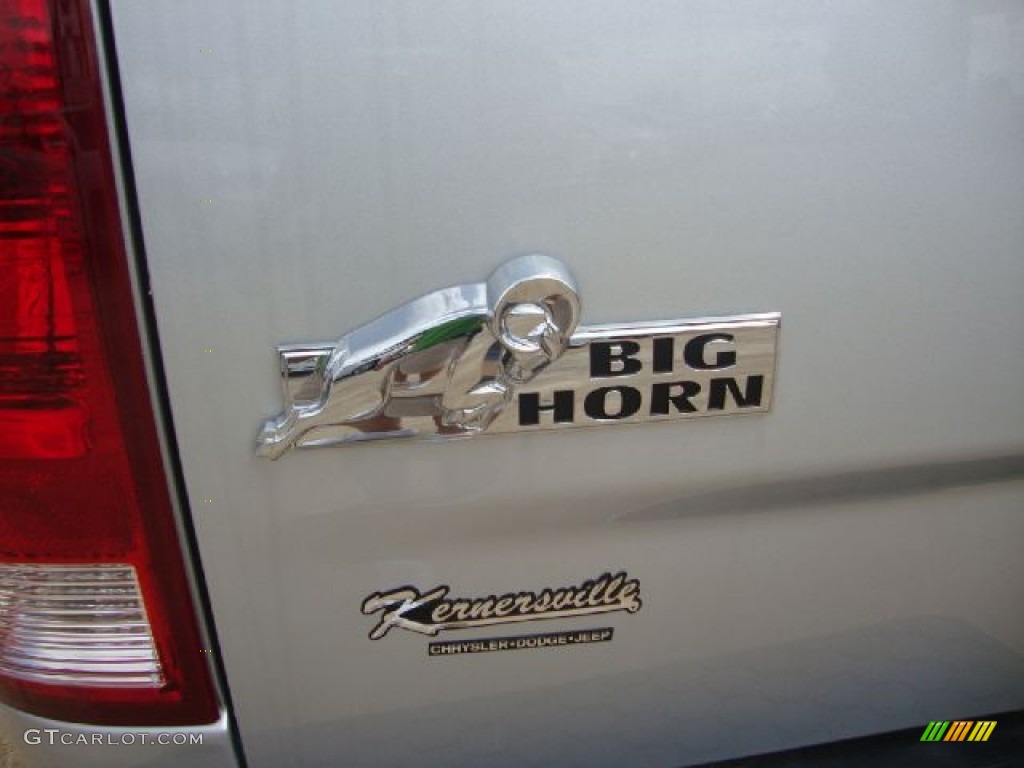 2011 Ram 1500 Big Horn Crew Cab - Bright Silver Metallic / Dark Slate Gray/Medium Graystone photo #4
