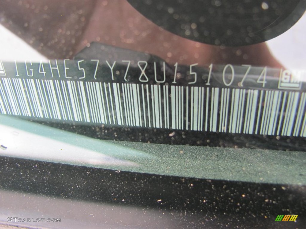 2008 Lucerne CXS - Sharkskin / Titanium photo #24