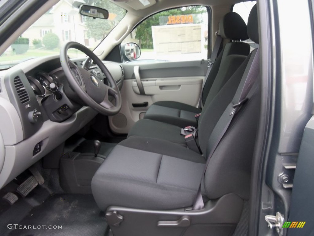 Dark Titanium Interior 2011 Chevrolet Silverado 2500HD Crew Cab 4x4 Photo #54522230