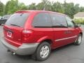 2001 Inferno Red Tinted Pearlcoat Dodge Caravan SE  photo #2