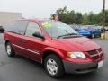 2001 Inferno Red Tinted Pearlcoat Dodge Caravan SE  photo #18