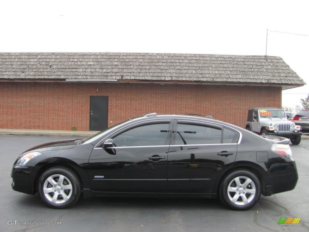 Super Black 2008 Nissan Altima Hybrid Exterior Photo #54522477