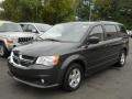 2011 Dark Charcoal Pearl Dodge Grand Caravan Crew  photo #1