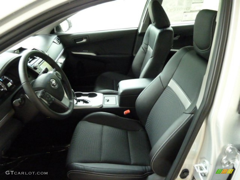 Black Interior 2012 Toyota Camry SE Photo #54523145