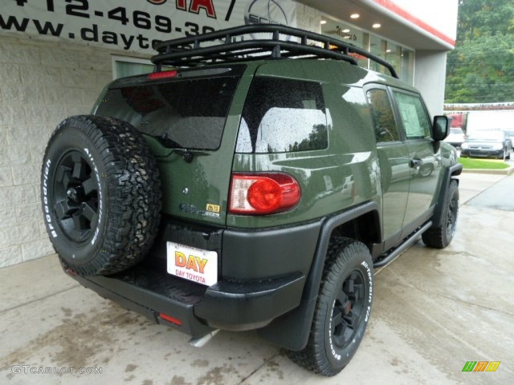 2011 FJ Cruiser Trail Teams Special Edition 4WD - Army Green / Dark Charcoal photo #2
