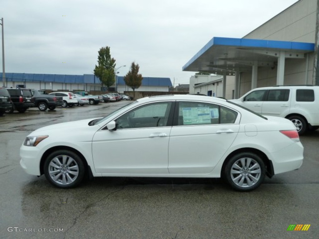 White Orchid Pearl 2012 Honda Accord EX V6 Sedan Exterior Photo #54525068