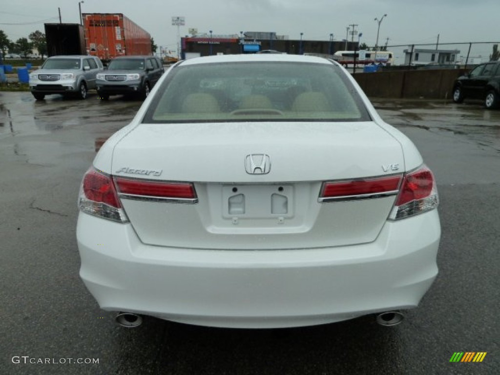 White Orchid Pearl 2012 Honda Accord EX V6 Sedan Exterior Photo #54525086