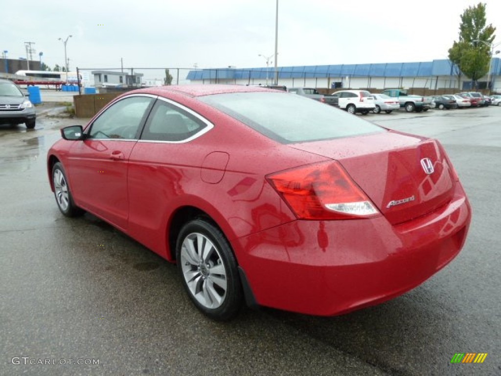 2012 Accord LX-S Coupe - San Marino Red / Black photo #3