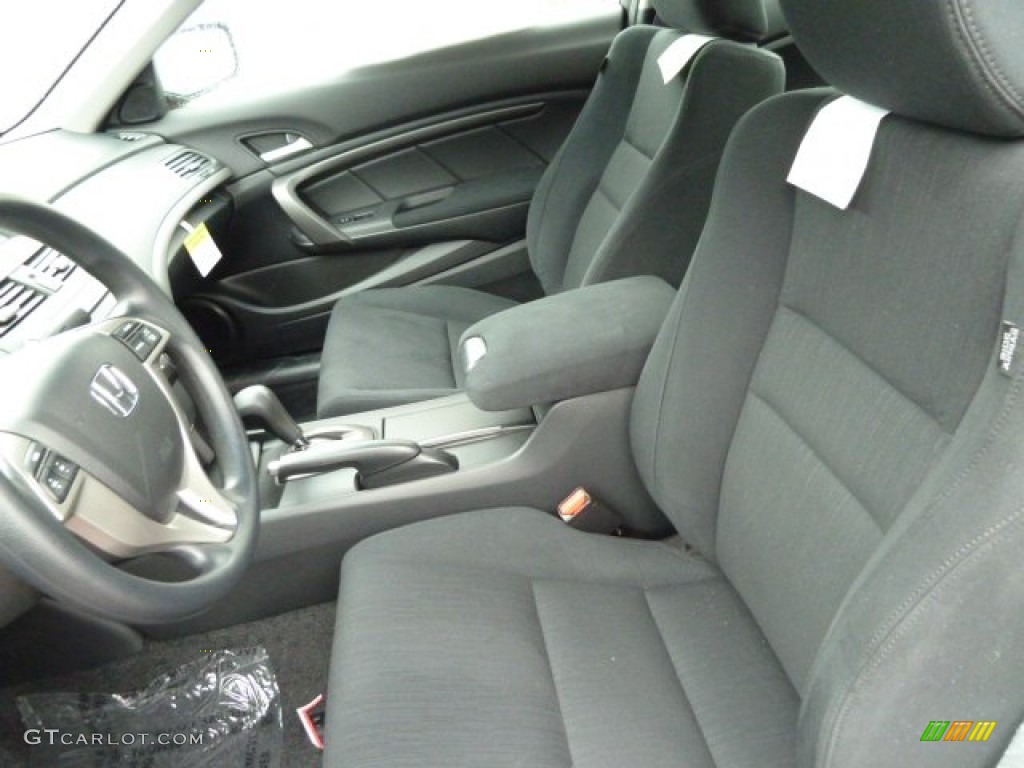 Black Interior 2012 Honda Accord LX-S Coupe Photo #54525302