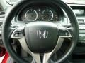 Black 2012 Honda Accord LX-S Coupe Steering Wheel