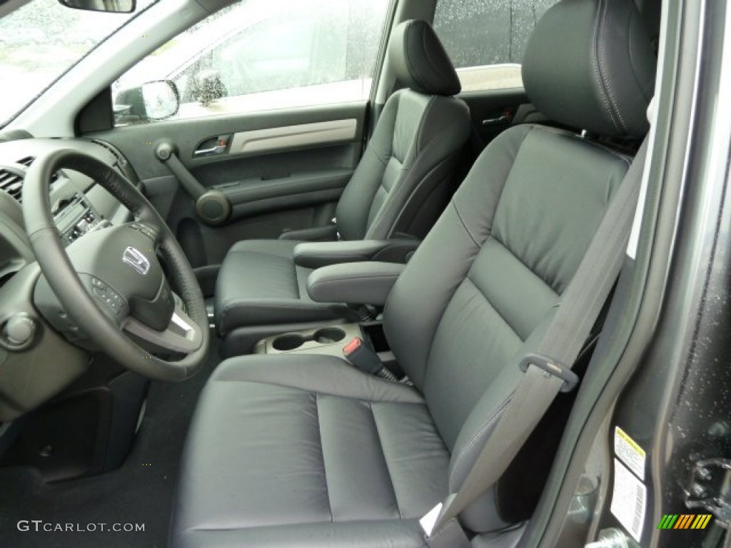 Black Interior 2011 Honda CR-V EX-L 4WD Photo #54525464