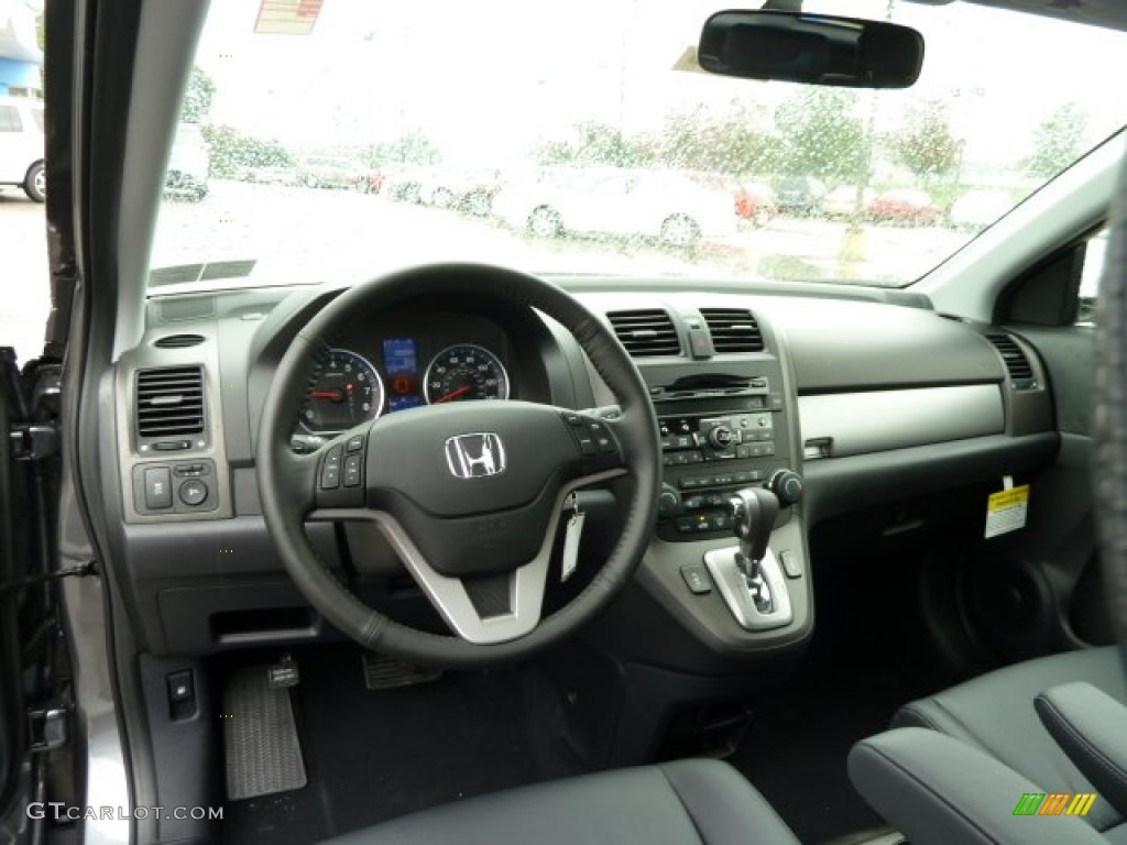 2011 Honda CR-V EX-L 4WD Black Dashboard Photo #54525482