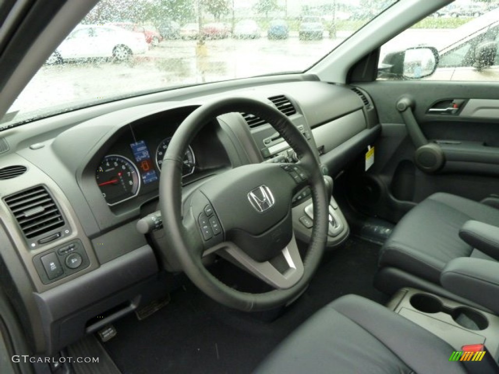2011 Honda CR-V EX-L 4WD Black Dashboard Photo #54525506
