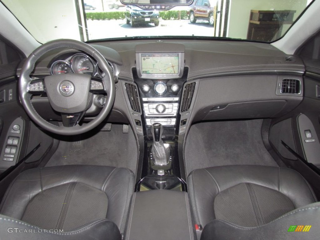 2009 CTS -V Sedan - Black Raven / Ebony photo #13