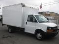 2007 Summit White Chevrolet Express Cutaway 3500 Commercial Moving Van  photo #1