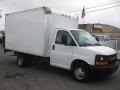 Summit White 2007 Chevrolet Express Cutaway 3500 Commercial Moving Van