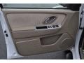 Pebble/Light Parchment 2005 Mercury Mariner V6 Premier 4WD Door Panel