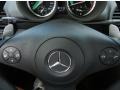 Black 2009 Mercedes-Benz SLK 55 AMG Roadster Steering Wheel