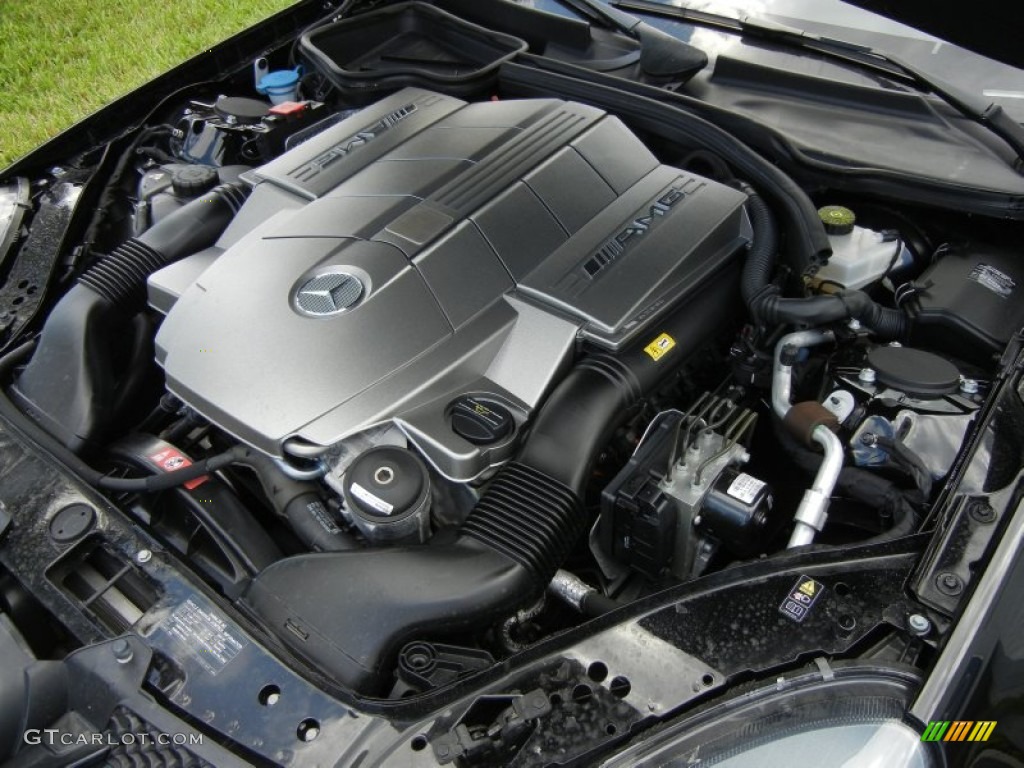 2009 Mercedes-Benz SLK 55 AMG Roadster 5.4 Liter AMG SOHC 24-Valve V8 Engine Photo #54527999