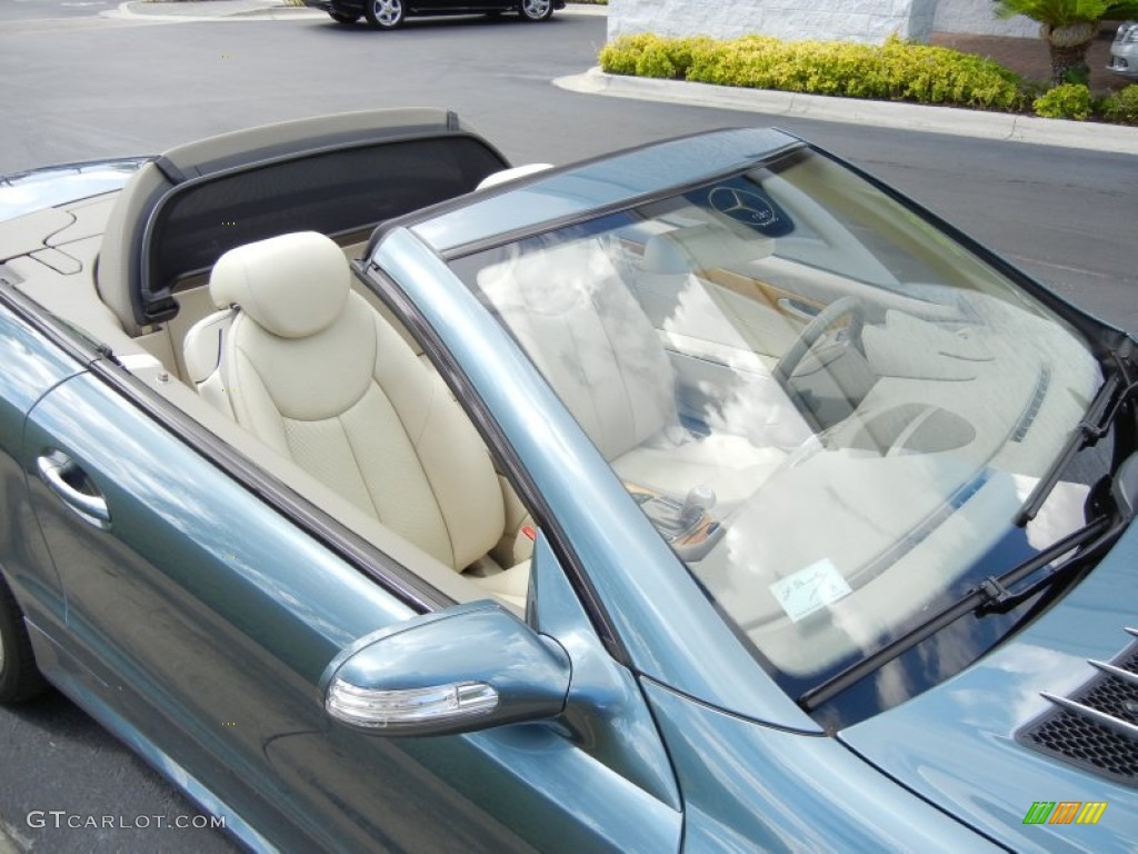 Stone Interior 2007 Mercedes-Benz SL 550 Roadster Photo #54528686