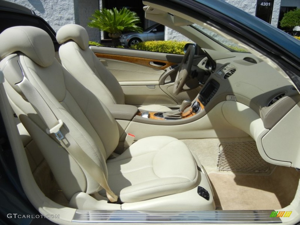 Stone Interior 2007 Mercedes-Benz SL 550 Roadster Photo #54528746