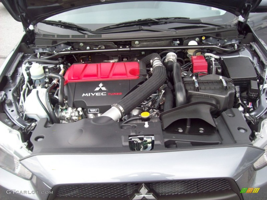 2011 Mitsubishi Lancer Evolution GSR 2.0 Liter Turbocharged DOHC 16-Valve MIVEC 4 Cylinder Engine Photo #54528752
