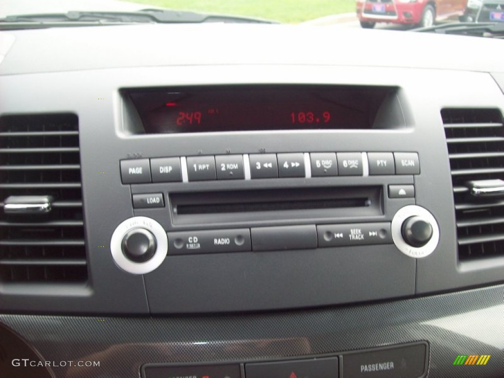 2011 Mitsubishi Lancer Evolution GSR Controls Photo #54528794