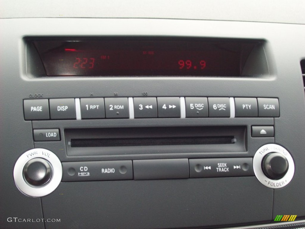 2011 Mitsubishi Lancer Sportback RALLIART AWD Audio System Photos