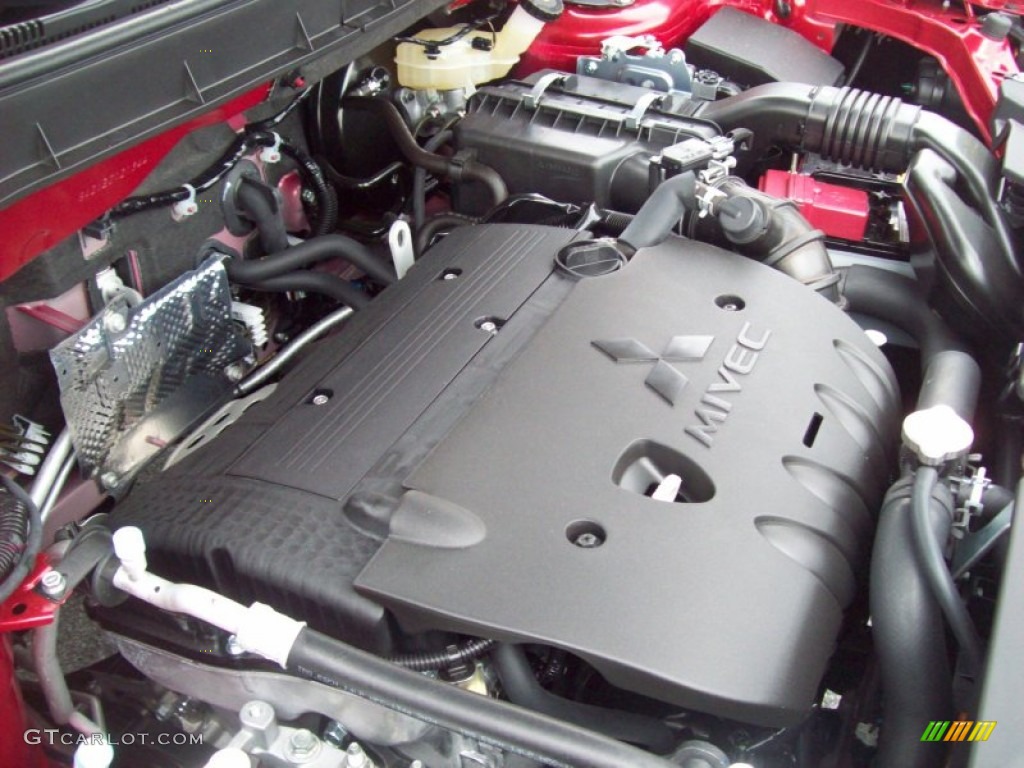 2011 Mitsubishi Outlander Sport ES Engine Photos
