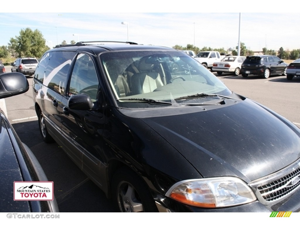 2000 Windstar SEL - Black / Medium Parchment photo #1