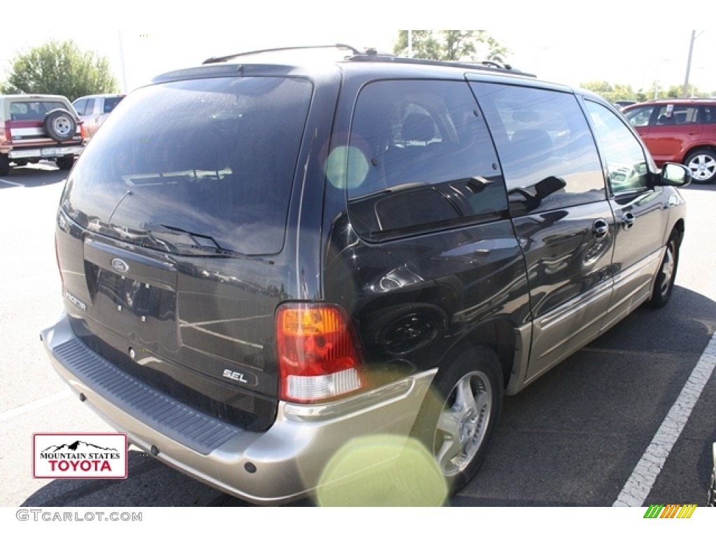 2000 Windstar SEL - Black / Medium Parchment photo #2
