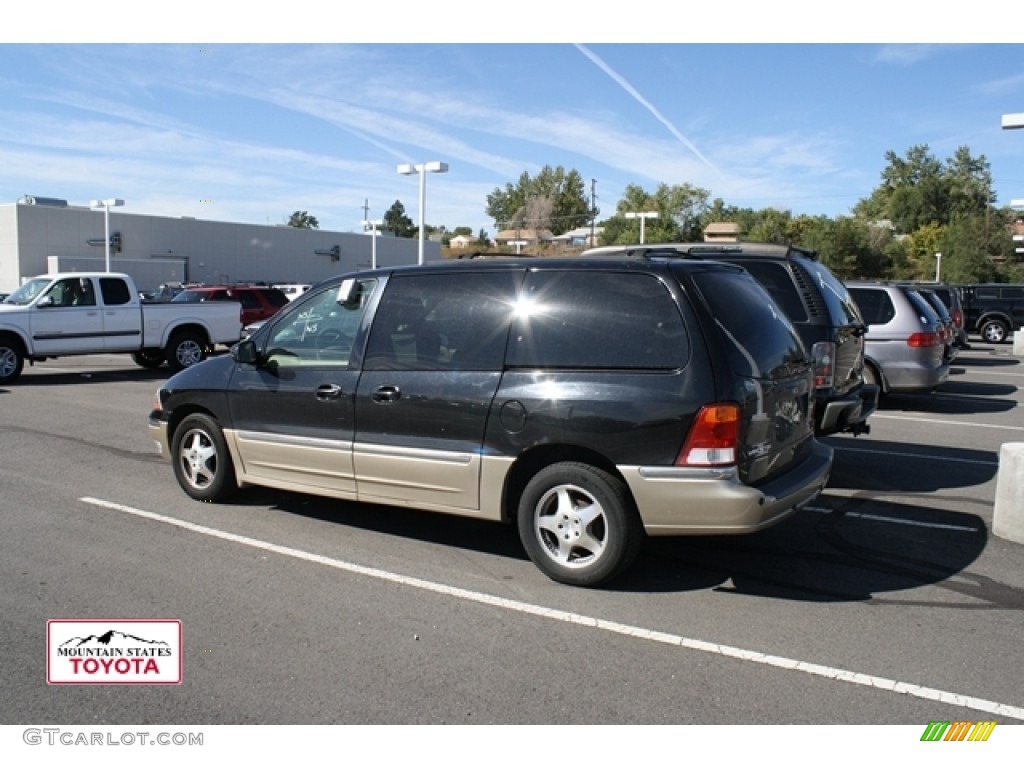 2000 Windstar SEL - Black / Medium Parchment photo #3