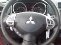 2011 Mitsubishi Outlander Sport Black Interior Steering Wheel Photo