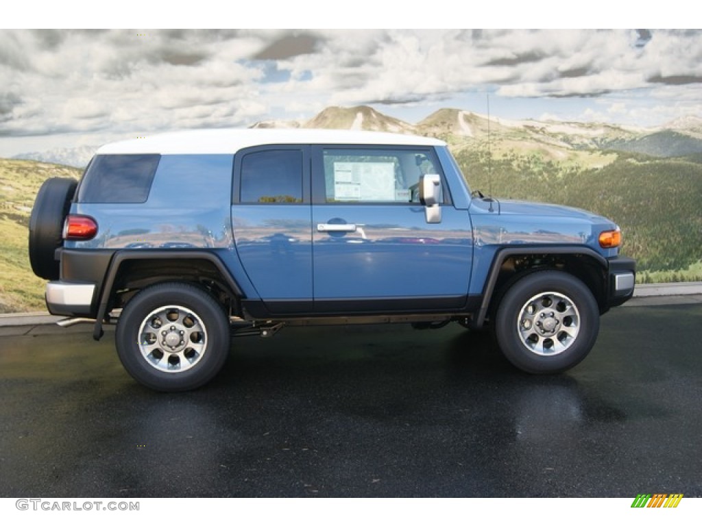 Cavalry Blue 2012 Toyota FJ Cruiser 4WD Exterior Photo #54529781