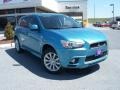 2011 Laguna Blue Metallic Mitsubishi Outlander Sport SE  photo #29