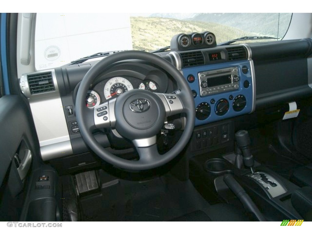 2012 Toyota FJ Cruiser 4WD Dark Charcoal Dashboard Photo #54529856