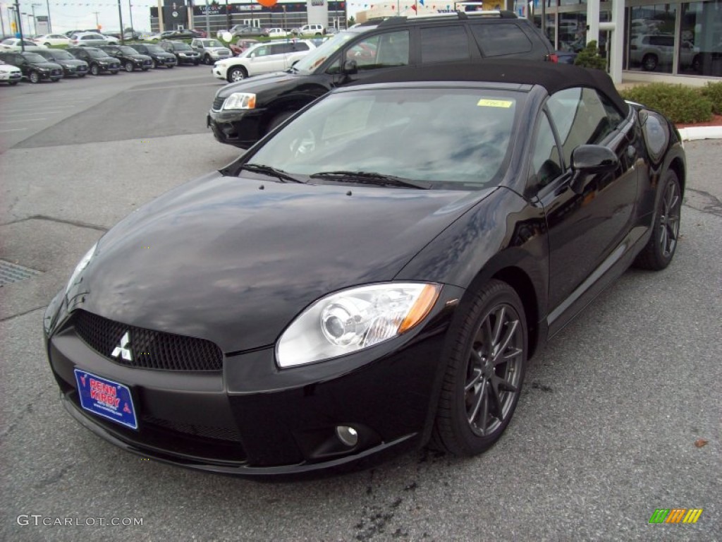 2012 Eclipse Spyder SE - Kalapana Black / Dark Charcoal photo #1