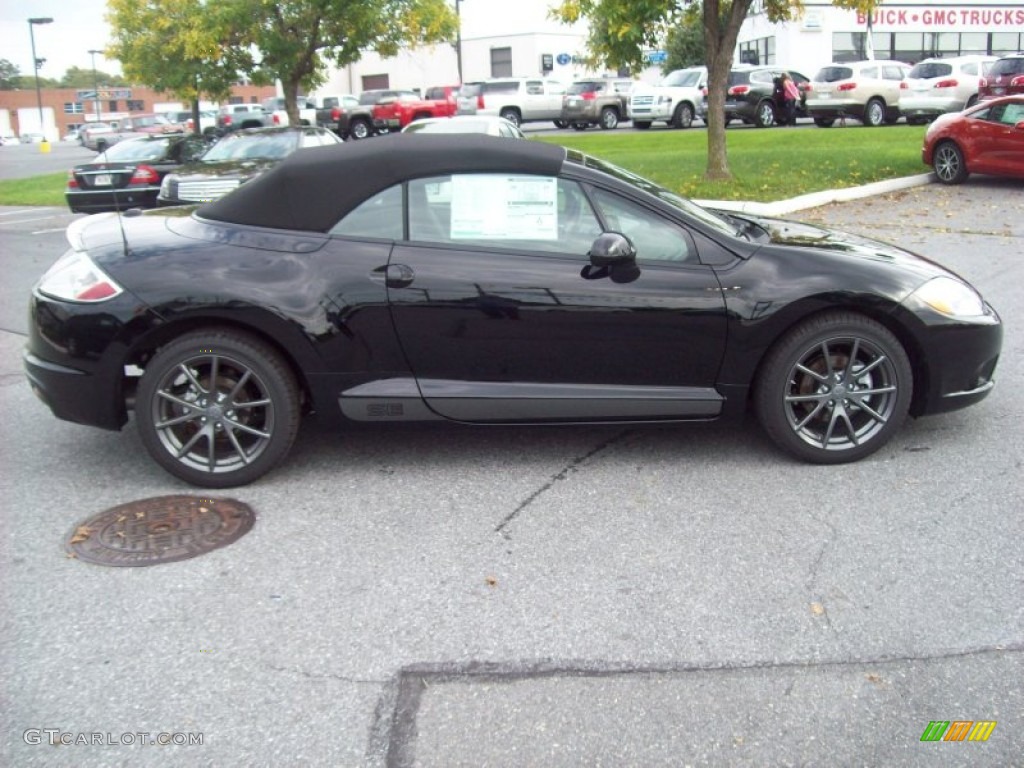 Kalapana Black 2012 Mitsubishi Eclipse Spyder SE Exterior Photo #54529930