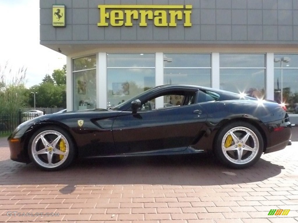 Nero (Black) 2009 Ferrari 599 GTB Fiorano Standard 599 GTB Fiorano Model Exterior Photo #54530729